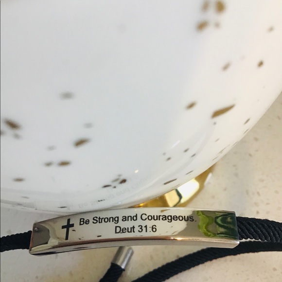 Other - 🙏Addressable spiritual bracelet for women are men Be strong and courageous